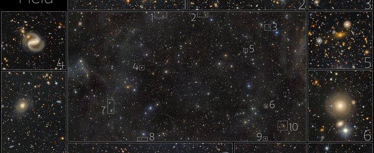 Rubin Looks Deep Into a Famous Cosmic Field (selected excerpts)