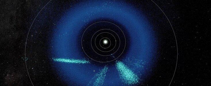 3D animation of asteroids discovered by NSF–DOE Rubin Observatory