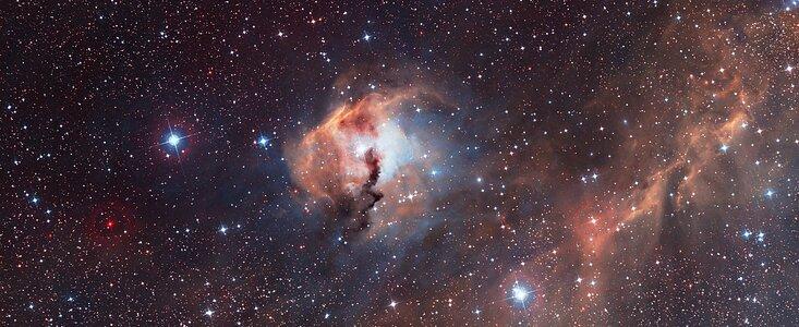 Zooming into the Seagull Nebula
